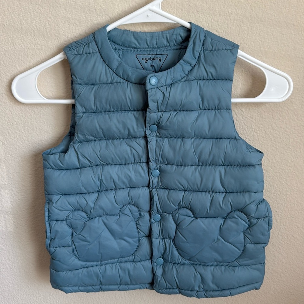 Agabang kids puffer vest